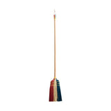 ほうき 室内 通販 ロング 長ほうき ホウキ  掃除グッズ 掃除 かわいい 可愛い Broom ブルーム 室内 ポップ 玄関 子供 天然素材 おしゃれ オシャレ ナチュラル ブラウン ミックス グレー ブラック トリコロール 生活雑貨 デザイン