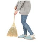ほうき 室内 通販 ショート ホウキ  掃除グッズ 掃除 かわいい 可愛い Broom ブルーム 室内 ポップ 玄関 子供 天然素材 おしゃれ オシャレ ナチュラル ブラック ブラウン グレー ナチュラル ミックスブラック ミックスブラウン ミックスグレー ミックス 生活雑貨 デザイン