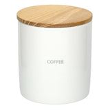 保存容器 陶器 おしゃれ 通販 キャニスター 磁器 コーヒー 紅茶 320ml 砂糖入れ シュガーポット 塩入 ソルト カフェ ストッカー アンティーク風 白 ホワイト 台所用品 シンプル 日本製