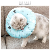 エリザベスカラー ソフト 通販 犬 猫 ペット グッズ 軽量 柔らかい 術後 用品 ねこ いぬ 用品 かわいい 傷舐め 足舐め 防止 傷口 保護 可愛い ドーナツ 介護用 リンゴ スワン アニマル スター ウサギ フラワー XS S Mサイズ