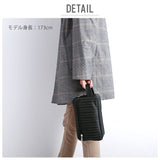 セカンドバッグ メンズ ブランド 通販 BAGGEX バジェックス JADE ジェイド 仕切り 2ルーム クラッチバッグ ポーチ ダブルルーム 日本製 おしゃれ シンプル 高級感 紳士 小さめ コンパクト ギフト プレゼント 父の日 誕生日 敬老の日 黒 ブラック 茶色 ダークブラウン