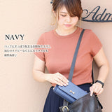 お財布ポシェット カシュカシュ cachecache ショルダー 財布 小銭入れ スマホ 定番 多機能 大容量 ポシェット バッグ レディース ハンドバッグ クラッチバッグ 斜めがけ ウォレットショルダー お財布ショルダー リボン ショルダーバ