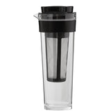 水出しコーヒーポット 1.1L TAKEYA タケヤ 通販 水出し専用コーヒージャグ 2 II ピッチャー コーヒー 珈琲 水出しコーヒー フィルター付冷水筒 横置きOK ヨコ置き 熱湯OK 耐熱 洗いやすい 広口 アイスコーヒー 麦茶ポット 冷蔵庫 ドアポケット シンプル