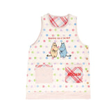 エプロン 保育士 キャラクター 通販 かわいい 介護士 大人 レディース 大きいサイズ スヌーピー SNOOPY サイドボタン 刺繍 ワッペン アップリケ カジュアル 保育 介護 ポケット ベスト横釦 キッチンファブリック