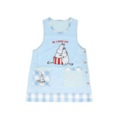 エプロン 保育士 キャラクター 通販 かわいい 介護士 大人 レディース 大きいサイズ スヌーピー SNOOPY サイドボタン 刺繍 ワッペン アップリケ カジュアル 保育 介護 ポケット ベスト横釦 キッチンファブリック