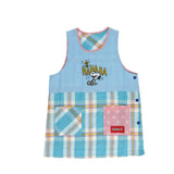 エプロン 保育士 キャラクター 通販 かわいい 介護士 大人 レディース 大きいサイズ スヌーピー SNOOPY サイドボタン 刺繍 ワッペン アップリケ カジュアル 保育 介護 ポケット ベスト横釦 キッチンファブリック