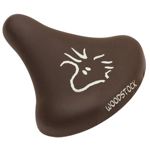 サドルカバー 自転車 通販 aile エール チャリCAP のびーるチャリCAP のび～るチャリCAP おしゃれ かわいい 一般サドル用 一般サイズ サドル 着せ替え キャラクター スヌーピー SNOOPY ウッドストック サイクリング 自転車アクセサリ