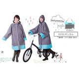 レインコート 自転車 レディース レインポンチョ レインコート 定番 雨具 Chou Chou Pocheフェス 大きめ 通学 通勤 かわいい おしゃれ レインウェア カッパ かっぱ 雨合羽 シュシュポッシュ Lサイズ ハレニー HARAINY