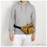 カーハート バッグ 通販 ウエストポーチ メンズ ブランド carhartt 89150701 Waist Pack ウエストバッグ 撥水 はっ水 小さめ ボディバッグ おしゃれ シンプル カジュアル アメカジ アウトドア メンズバッグ