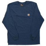 カーハート ロンT メンズ 通販 Tシャツ 長袖 ブランド carhartt ストリート ロンティー 大きい 長袖Tシャツ トップス レディース ワークウェア ロングスリーブ ポケットTシャツ ポケT おしゃれ シンプル 無地 ロゴ