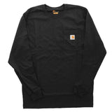 カーハート ロンT メンズ 通販 Tシャツ 長袖 ブランド carhartt ストリート ロンティー 大きい 長袖Tシャツ トップス レディース ワークウェア ロングスリーブ ポケットTシャツ ポケT おしゃれ シンプル 無地 ロゴ