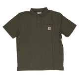 カーハート ポロシャツ carhartt K570 通販 半袖 メンズ ゆったり ポケット付き ブランド メンズ 男女兼用 レディース 大きいサイズ オーバーサイズ おしゃれ シンプル カジュアル ワークウェア アメカジ CONTRACTOT'S WORK POCKET POLO SHIRT