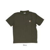 カーハート ポロシャツ carhartt K570 通販 半袖 メンズ ゆったり ポケット付き ブランド メンズ 男女兼用 レディース 大きいサイズ オーバーサイズ おしゃれ シンプル カジュアル ワークウェア アメカジ CONTRACTOT'S WORK POCKET POLO SHIRT