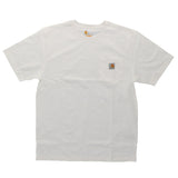 カーハート Tシャツ carhartt 通販 ブランド メンズ 半袖 おしゃれ 無地 ロゴ ポケット付きTシャツ 大きい USサイズ シンプル 半袖Tシャツ 大きめ ビッグシルエット トップス カットソー ストリート カジュアル ワークウェア Workwear Pocket Short Sleeve Tshirt