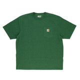 カーハート Tシャツ carhartt 通販 ブランド メンズ 半袖 おしゃれ 無地 ロゴ ポケット付きTシャツ 大きい USサイズ シンプル 半袖Tシャツ 大きめ ビッグシルエット トップス カットソー ストリート カジュアル ワークウェア Workwear Pocket Short Sleeve Tshirt