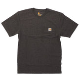 カーハート Tシャツ carhartt 通販 ブランド メンズ 半袖 おしゃれ 無地 ロゴ ポケット付きTシャツ 大きい USサイズ シンプル 半袖Tシャツ 大きめ ビッグシルエット トップス カットソー ストリート カジュアル ワークウェア Workwear Pocket Short Sleeve Tshirt