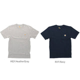 カーハート Tシャツ carhartt 通販 ブランド メンズ 半袖 おしゃれ 無地 ロゴ ポケット付きTシャツ 大きい USサイズ シンプル 半袖Tシャツ 大きめ ビッグシルエット トップス カットソー ストリート カジュアル ワークウェア Workwear Pocket Short Sleeve Tshirt
