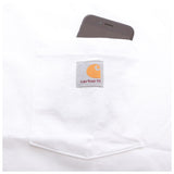 カーハート Tシャツ carhartt 通販 ブランド メンズ 半袖 おしゃれ 無地 ロゴ ポケット付きTシャツ 大きい USサイズ シンプル 半袖Tシャツ 大きめ ビッグシルエット トップス カットソー ストリート カジュアル ワークウェア Workwear Pocket Short Sleeve Tshirt