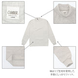 camber Tシャツ 通販 キャンバー ロンT 306 モックタートル 長袖 #306 MAX WEIGHT MOCK TURTLE 8oz マックスウェイト コットン 無地 厚手 シンプル カジュアル アメカジ MADE IN USA トップス