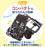 ショッピングカート ココロ 通販 保冷 保温 おしゃれ 買い物カート 保冷カート 保冷バッグ キャリーバッグ クーラーバッグ 折りたたみ 大容量 40L かわいい フラワー 花柄 マイバッグ 保温保冷 買い物 レジャー 多機能 ポケット