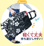 ショッピングカート ココロ 通販 保冷 保温 おしゃれ 買い物カート 保冷カート 保冷バッグ キャリーバッグ クーラーバッグ 折りたたみ 大容量 40L かわいい フラワー 花柄 マイバッグ 保温保冷 買い物 レジャー 多機能 ポケット