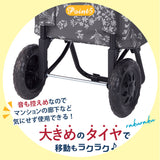ショッピングカート おしゃれ 通販 折りたたみ 2輪 保冷 保温 カート付き キャスター付き ショッピングバッグ お買い物カート ショッピングキャリー 母の日 プレゼント 保冷バッグ  キャリーバッグ 折り畳み 折畳み 大容量 22L クーラーバッグ 敬老の日 ギフト トートバッグ