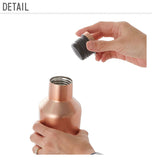 コークシクル キャンティーン 470ml 通販 CORKCICLE CANTEEN 16oz  水筒 木目調 保温 保冷 マグボトル おしゃれ ステンレスボトル 直飲み 保冷保温ボトル シンプル 大人 3層構造 結露しない マイボトル マイ水筒 通学 通勤 ダイレクトボトル WALNUT ウォルナット METALLIC