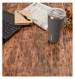 タンブラー 16oz 470ml CORKCICLE コークシクル 通販 保温 保冷 蓋付き ふた付き ステンレス おしゃれ シンプル スライド 飲み口 透明フタ 滑り止め付き マイボトル マグボトル 持ちやすい フラット アウトドア 結露しない 3層構造 シャッタープルーフ 粉砕防止素材