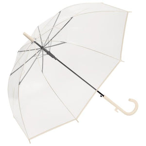ビニール傘 レディース 通販 カラーグラスファイバー フック付 60cm 傘 雨傘 長傘 アンブレラ  ワンタッチ傘 ジャンプ傘 ジャンプ  ワンタッチ カラー グラスファイバー おしゃれ シンプル