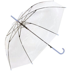 ビニール傘 レディース 通販 グラスファイバー 60cm 雨傘 長傘 プラスチック 折れにくい 傘 ワンタッチ傘 ジャンプ傘 ジャンプ  ワンタッチ 婦人 おしゃれ かわいい グラスファイバー 親骨