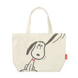 スヌーピー グッズ 通販 トートバッグ キャラクター レディース キャンバス 布 小さめ 高校生 買い物バッグ エコバッグ おしゃれ かわいい 大人 向け 手提げ バッグ バック レッスンバッグ