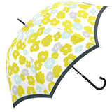 傘 レディース 長傘 ワンタッチ 通販 おしゃれ 雨傘 グラスファイバー骨 軽い 軽量 ジャンプ傘 58cm かわいい 丈夫 耐風 ドット 水玉 キャット 猫 レインボードロップ かさ アンブレラ 長かさ 婦人傘 折れにくい