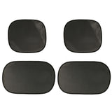 サンシェード 車 サイド 通販 4枚セット 静電気 車窓 車用 日除け サンブロック 夏 おしゃれ シンプル コンパクト 取付簡単 静電式 50 × 32cm 44 × 39cm 収納バッグ 日よけ