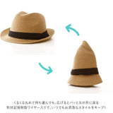 帽子 メンズ 夏用 通販 レディース ペーパーハット おしゃれ シンプル 夏 春夏 サマーハット メッシュ カジュアル 中折れ ハット アウトドア 男女兼用 58cm 三段帯ベーシックペーパーハット ストローハット 麦わら帽子