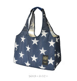 ショッピングバッグ おしゃれ 通販 レジカゴ 保冷 折り畳み エコバッグ カゴにセット かわいい 大きめ お買い物バッグ 折畳 折りたたみ おりたたみ オリタタミ ボーダー ドット スター コンパクト