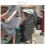 自転車 チャイルドシート カバー 後ろ 通販 子供乗せ レインカバー 日よけ 日除け horo! ホロ チャイルドシートカバー 子供乗せカバー 子乗せカバー リア 子供乗せ自転車 子乗せ 雨除け 通園 送迎 リアチャイルドシート専用 シェル型レインカバー D-5RG-O サイクリング