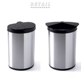 自動開閉 ゴミ箱 おしゃれ 45 リットル 通販 45リットル センサー 蓋つき 45l ステンレス ダストボックス ごみ箱 ごみばこ おむつ 筒型 DiETZ ディーツ 47l