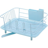 水切りラック コンパクト 通販 ディッシュドレイナー レギュラーサイズ 水切りかご 水切り URBANO アルバーノ HOME&HOME  水が流れる おしゃれ シンプル 水切りカゴ ディッシュスタンド 水切りバスケット RISU リス キッチン シンク キッチン整理用品