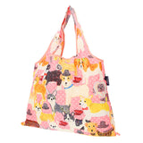 エコバッグ 折りたたみ コンパクト 通販 かわいい 小さい 可愛い マイバッグ 折り畳み 買い物バッグ ポリ おしゃれ あまびえ 妖怪 アマビエ グッズ ショッピングバッグ 手提げ 手さげ 軽量 軽い トートバッグ 肩掛け レジ袋