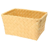 収納かご おしゃれ 通販 収納 かご バスケット 収納バスケット 収納ケース 小物 角型 L Towc トーク PE 経木 洗える 水拭きできる フェイク経木 シンプル ナチュラル かわいい 籠 長方形 収納用品 生活雑貨