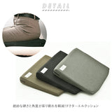 ドクターエルクッション 通販 マルチレスト 傾斜 6° 背もたれ リラックス 腰 姿勢 座布団 クッション チェアパッド オフィス ドライブ ソファ 椅子 車いす デスクワーク 硬め 前傾 6度