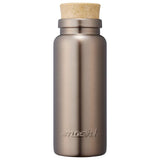 マグボトル モッシュ mosh! 通販 ステンレスボトル コルク cork 360ml 直飲み ダイレクト ミルク瓶型 牛乳瓶 保冷 保温 スリム 軽量 軽い 魔法瓶 大人 メタリック シンプル 無地 スリム ステンレス ボトル おしゃれ かわいい CORK Style コルクスタイル