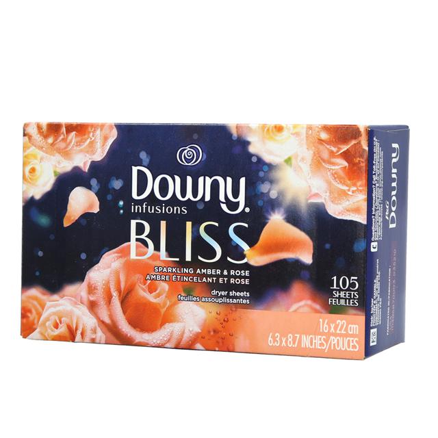 Downy ダウニー アンバーブロッサム シート 105シート（乾燥機用柔軟仕上シート） ggw725x Amazon | Downy ダウニー アンバーブロッサム シート 105シート(乾燥機