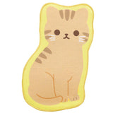 通販 水切りマット おしゃれ ねこの水切りマット かわいい シンクマット 吸水マット 小さめ ミニ マイクロファイバー キャラクター 動物 アニマル 猫 ねこ ネコ ねこのしっぽの物語 明邦 MEIHO ME157 トラ ME158 アメショ 水まわり用品