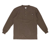 ディッキーズ Dickies tシャツ WL451 通販 メンズ 長袖 ロンt シャツ おしゃれ ブランド デッキーズ ヘンリーネック 無地 厚手 ポケット付き ワークウェア カジュアル 紳士服 アメカジ トップス