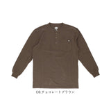 ディッキーズ Dickies tシャツ WL451 通販 メンズ 長袖 ロンt シャツ おしゃれ ブランド デッキーズ ヘンリーネック 無地 厚手 ポケット付き ワークウェア カジュアル 紳士服 アメカジ トップス