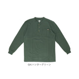 ディッキーズ Dickies tシャツ WL451 通販 メンズ 長袖 ロンt シャツ おしゃれ ブランド デッキーズ ヘンリーネック 無地 厚手 ポケット付き ワークウェア カジュアル 紳士服 アメカジ トップス