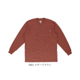 ディッキーズ Dickies tシャツ WL451 通販 メンズ 長袖 ロンt シャツ おしゃれ ブランド デッキーズ ヘンリーネック 無地 厚手 ポケット付き ワークウェア カジュアル 紳士服 アメカジ トップス