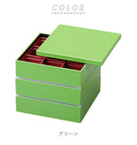 重箱 おしゃれ モダン 3段 通販 仕切り付き 6寸 お重 おしゃれ お重箱 おせち お弁当 弁当箱 プラスチック 運動会 お花見 行楽 ランチボックス 三段重箱 ファミリー 三段 3段重 おせち料理 お節 中子 4個 6個 9個 パッキン付き シール蓋付き オードブル重 ゴムベルト付き