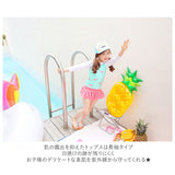 水着 女の子 セパレート 通販 かわいい おしゃれ 3点セット ラッシュガード パンツ スカート スイミング 海水浴 プール 幼稚園 保育園 3歳 4歳 100 5歳 6歳 110 120 小学生 130 140 150 キッズ
